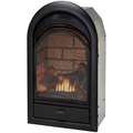 Duluth Forge Dual Fuel Ventless Gas Fireplace Insert - 15,000 Btu, T-Stat Cont FDF150T
